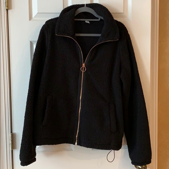 Old Navy Jackets & Blazers - OLD NAVY SHERPA JACKET SIZE L TALL
